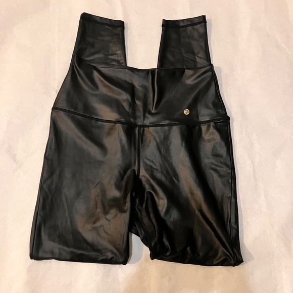 SAVVI liquid black leggings - Picture 5 of 6